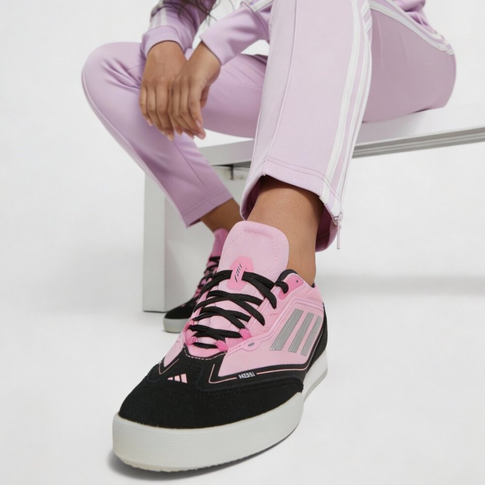 Adidas F50 Freestyle Messi Women’s 9.5 Pink Soccer-Inspired Casual Sneakers‎